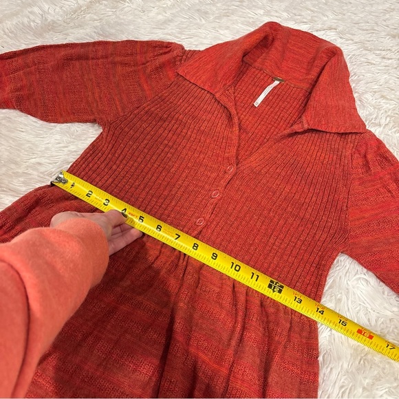 Free People Rain or Shine Space Dyed Dress Woman’s Size XS - Picture 10 of 14